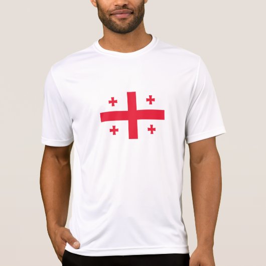 Georgienflagge T-Shirt (Vorderseite)