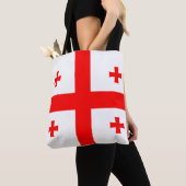 Georgienflagge Tasche (Von Nahem)