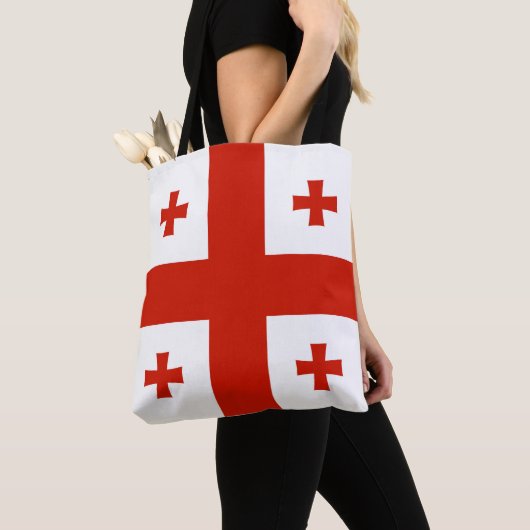 Georgienflagge Tasche (Von Nahem)