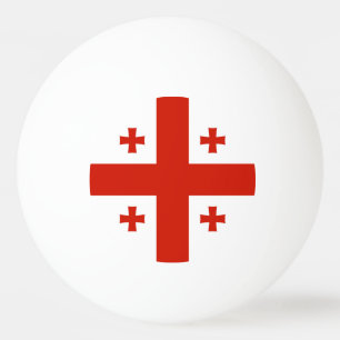 Georgienflagge Tischtennisball