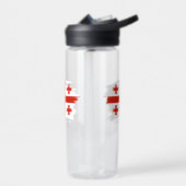 Georgienflagge Trinkflasche (Links)