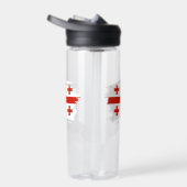 Georgienflagge Trinkflasche (Rechts)