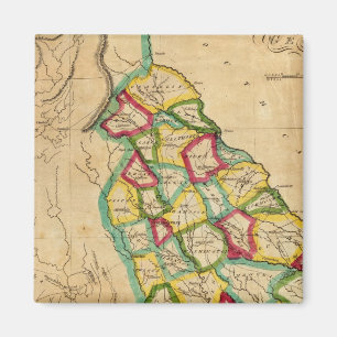 Georgienkarte Magnet