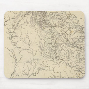 Georgienkarte von Arrowsmith Mousepad