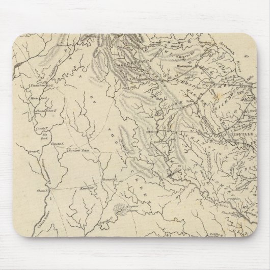 Georgienkarte von Arrowsmith Mousepad (Vorne)