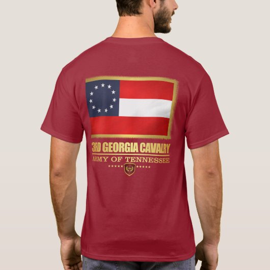Georgienkavallerie (F10) T-Shirt (Rückseite)