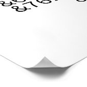 Georgienkodizes Poster (Ecke)