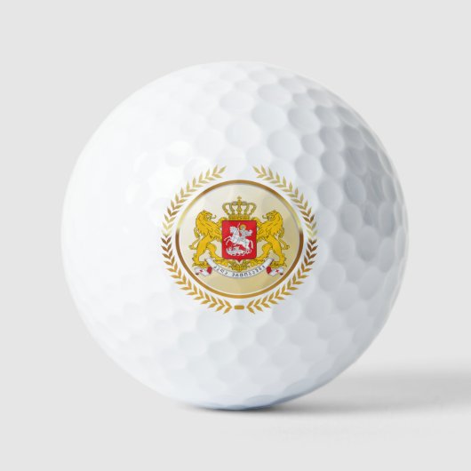 Georgienmantel Golfball (Vorderseite)