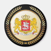 Georgienmantel Magnet (Vorne)