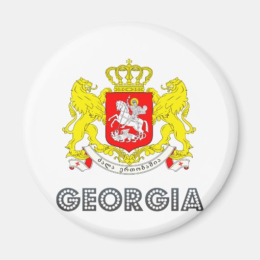 Georgienmantel Magnet (Vorne)
