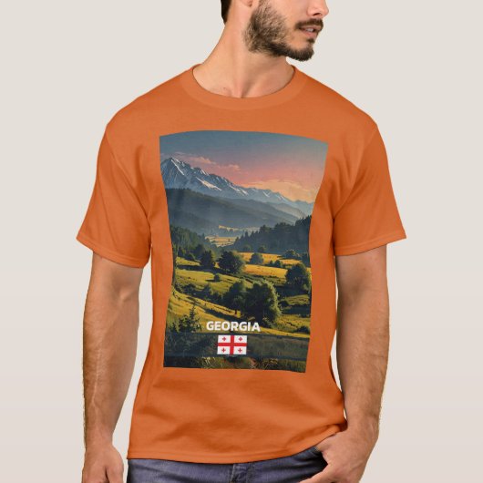Georgienreise T-Shirt (Vorderseite)