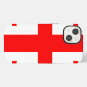 Georgiens Flagge iPhone Hülle (Rückseite (Horizontal))