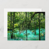 Georgiens Phantastische Sehenswürdigkeiten Postkarte (Vorne/Hinten)