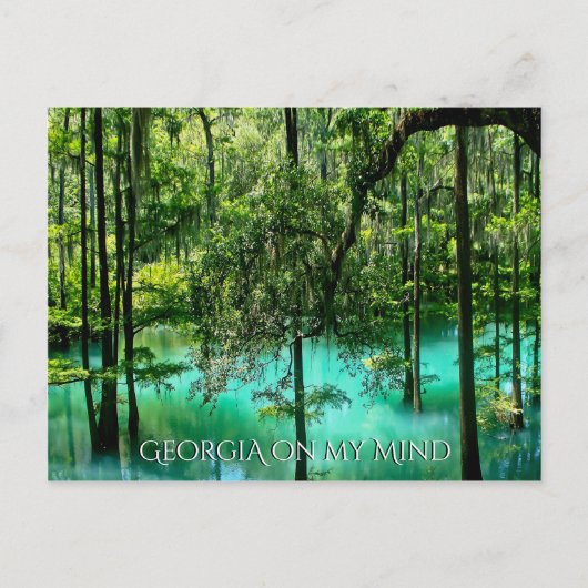 Georgiens Phantastische Sehenswürdigkeiten Postkarte (Vorderseite)