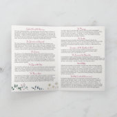 Georgina Griechisch-Orthodoxe Kirche Taufprogramm Programm (Innenseite)