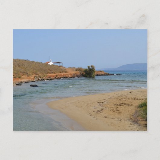 Georgioupoli Beach, Kreta Postcard Postkarte (Vorderseite)