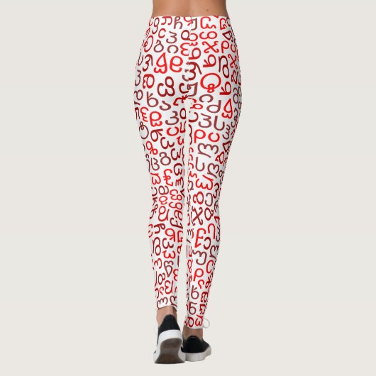 georgisch leggings (Rückseite)