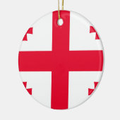 georgische Flagge Keramikornament (Links)