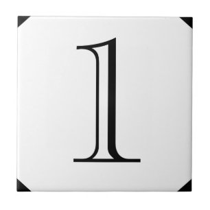 Georgische Hausnummer-Fliesen Fliese