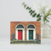 Georgische Tür-Postkarte Postkarte (Stehend Vorderseite)