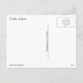 Georgische Tür-saisonalpostkarte Feiertagspostkarte (Rückseite)