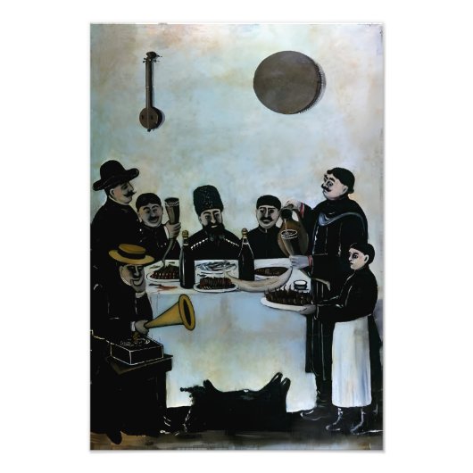 Georgischer Maler Niko Pirosmani Fotodruck (Vorne)