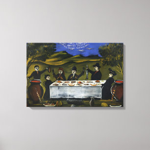 Georgischer Maler Niko Pirosmani Leinwanddruck