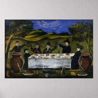 Georgischer Maler Niko Pirosmani Poster