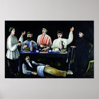 Georgischer Maler Niko Pirosmani Poster