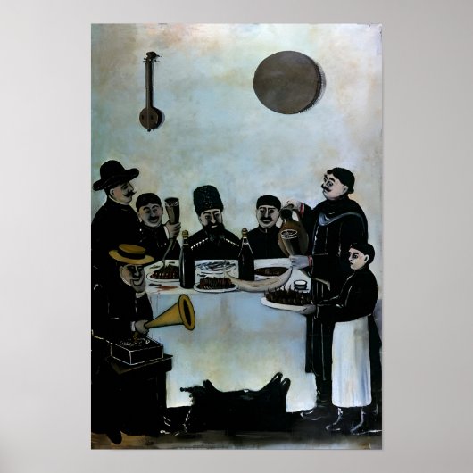 Georgischer Maler Niko Pirosmani Poster (Vorne)