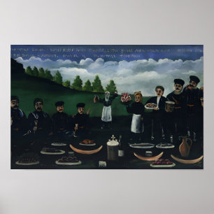 Georgischer Maler Niko Pirosmani Poster