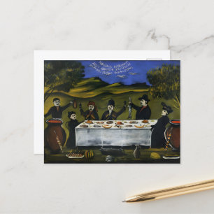 Georgischer Maler Niko Pirosmani Postkarte