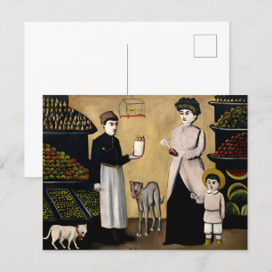 Georgischer Maler Niko Pirosmani Postkarte