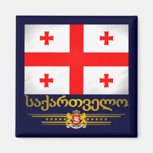 Georgischer Stolz Magnet