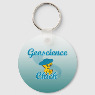 Geoscience Chick #3 Schlüsselanhänger