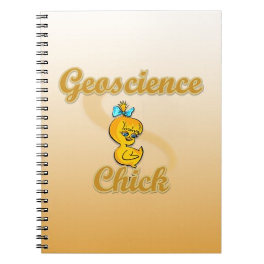 Geoscience Chick Notizblock (Vorderseite)