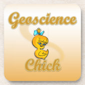 Geoscience Chick Untersetzer (Vorderseite)