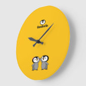 GeoSmile Große Wanduhr (Winkel)