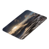 Geothermale Winterlandschaft Magnet (Linke Seite)