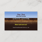 Geothermische Visitenkarten Visitenkarte (Rückseite)