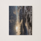 Geothermische Winterlandschaft Puzzle (Vertikal)