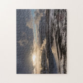 Geothermische Winterlandschaft Puzzle (Vertikal)
