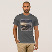 Geothermische Winterlandschaft T-Shirt (Vorne ganz)