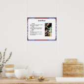 Geowissenschaft, Umweltsauren Regen Poster (Küche)