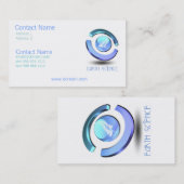 Geowissenschafts-Visitenkarte Visitenkarte (Vorne/Hinten)