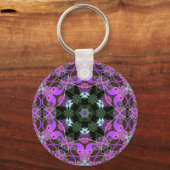 GeoYinYang-Schlüsselanhänger Schlüsselanhänger (Vorderseite)