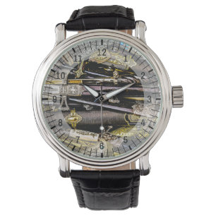 Gepäck, Dirks und Sabers Armbanduhr