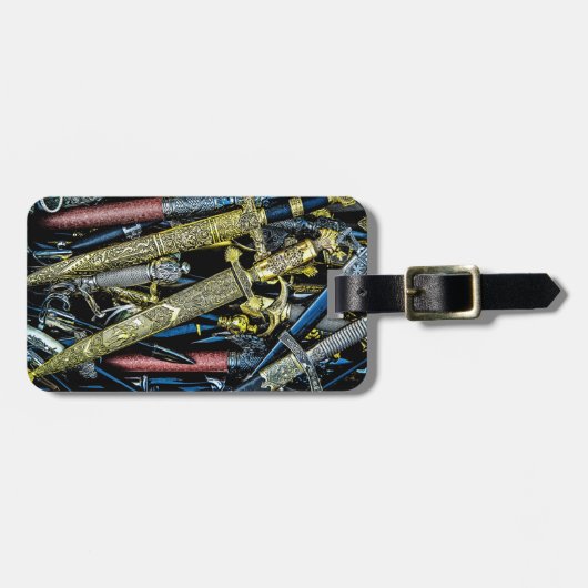Gepäck, Dirks und Sabers Gepäckanhänger (Vorderseite horizontal)