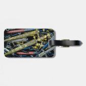 Gepäck, Dirks und Sabers Gepäckanhänger (Rückseite horizontal)