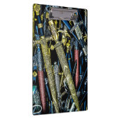 Gepäck, Dirks und Sabers Klemmbrett (Rechts)